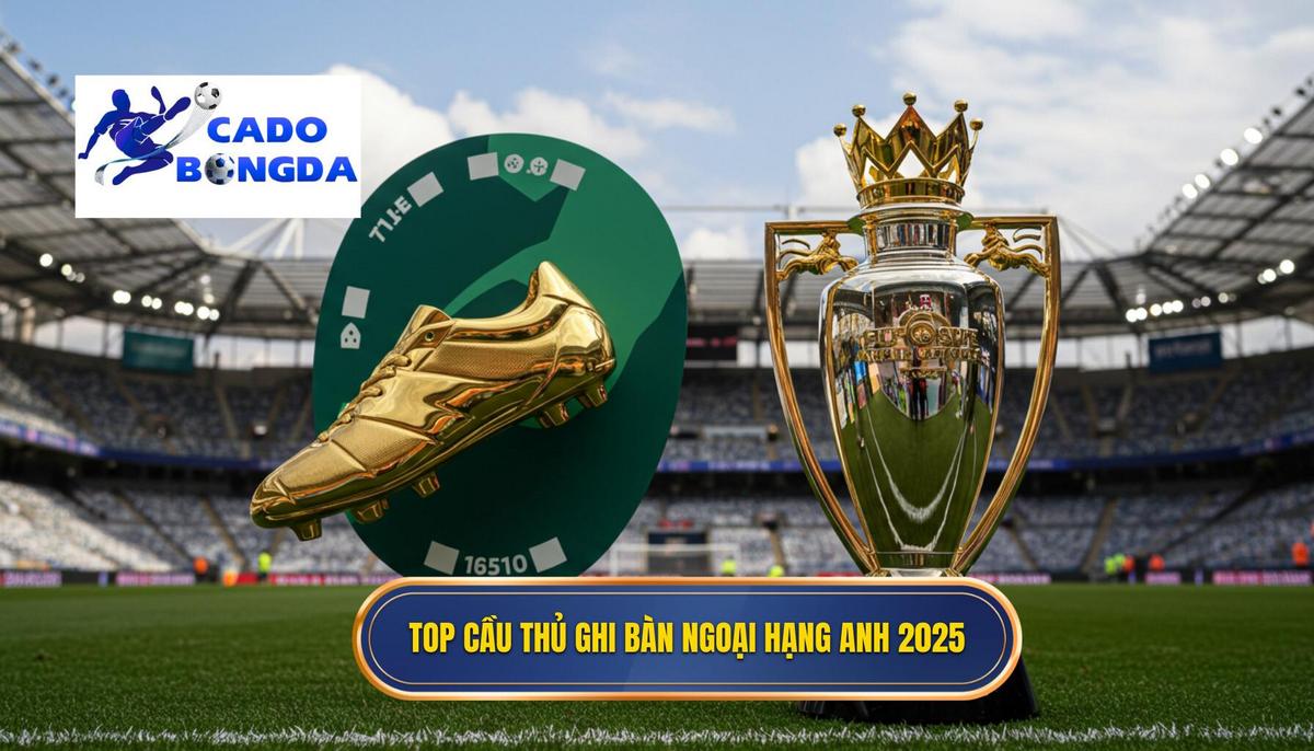 Top cầu thủ ghi bàn Ngoại hạng Anh 2025 
