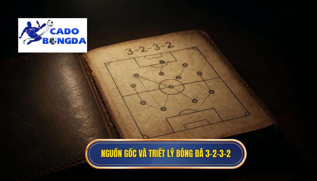 Phân tích chuyên sâu Chiến thuật bóng đá 3-2-3-2 1 Nguồn gốc và Triết lý cốt lõi của Chiến thuật bóng đá 3-2-3-2