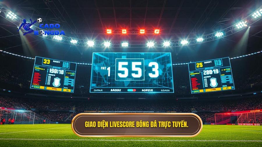 Livescore bóng đá hôm nay: Giải pháp cập nhật tỷ số trực tuyến hàng đầu 1 1. Giao diện livescore bóng đá trực tuyến.