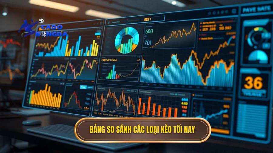 3. Bảng so sánh các loại kèo tối nay
