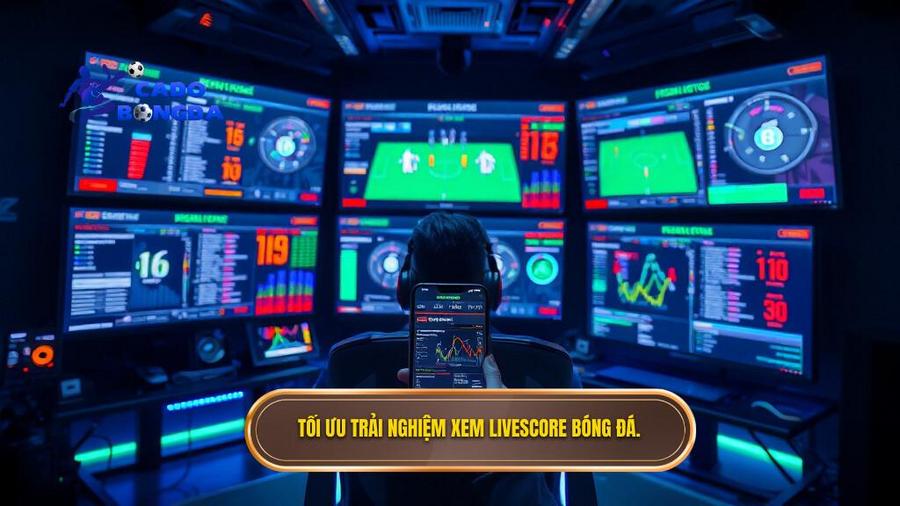 Livescore bóng đá hôm nay: Giải pháp cập nhật tỷ số trực tuyến hàng đầu 3 3. Tối ưu trải nghiệm xem Livescore bóng đá.