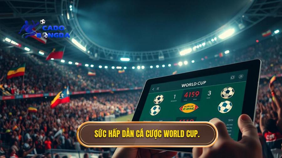 Sức Hấp Dẫn Đặc Biệt Của Cá Cược Bóng Đá World Cup