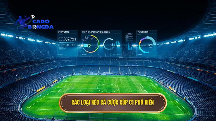 Các loại kèo cá cược Cúp C1 châu Âu phổ biến nhất