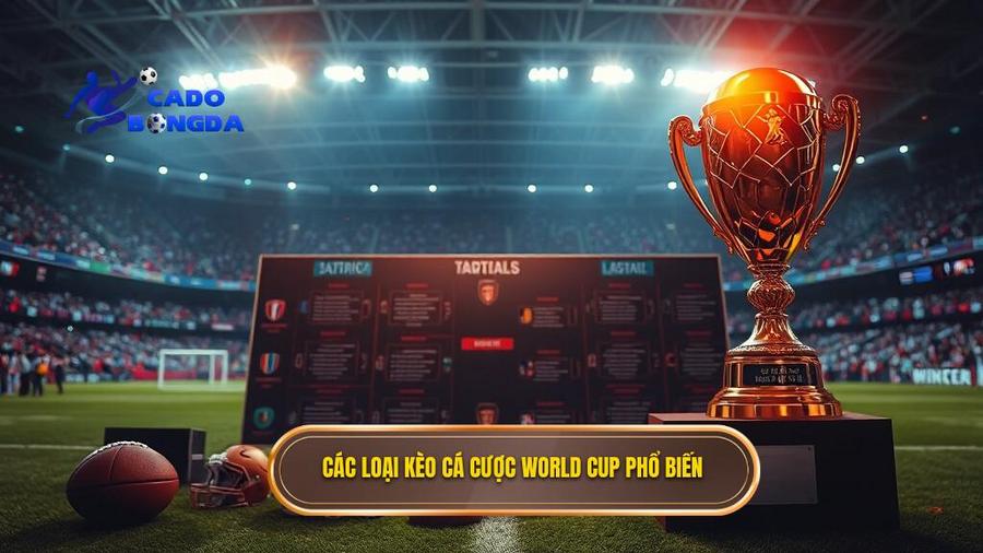Các Loại Kèo Phổ Biến Trong Cá Cược Bóng Đá World Cup