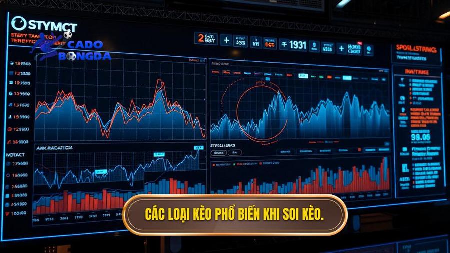 Các loại kèo phổ biến khi soi kèo.