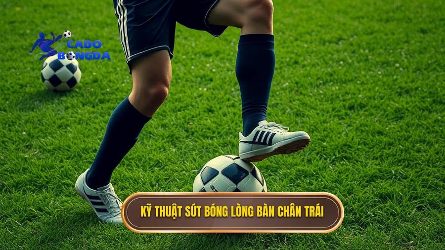Kỹ thuật sút bóng lòng bàn chân trái