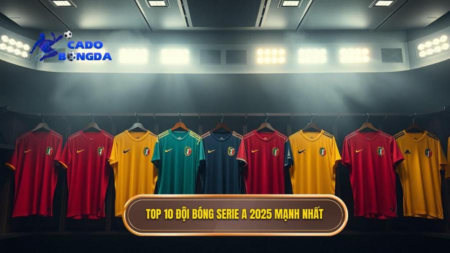 Top 10 đội bóng mạnh nhất Serie A 2025: Cuộc đua khốc liệt đến ngôi vương 2 Top 10 đội bóng Serie A 2025 mạnh nhất